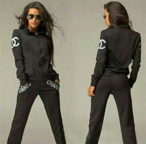 chanel tracksuit women|chanel tracksuits ladies.